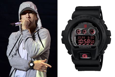 eminem g shock watch white.